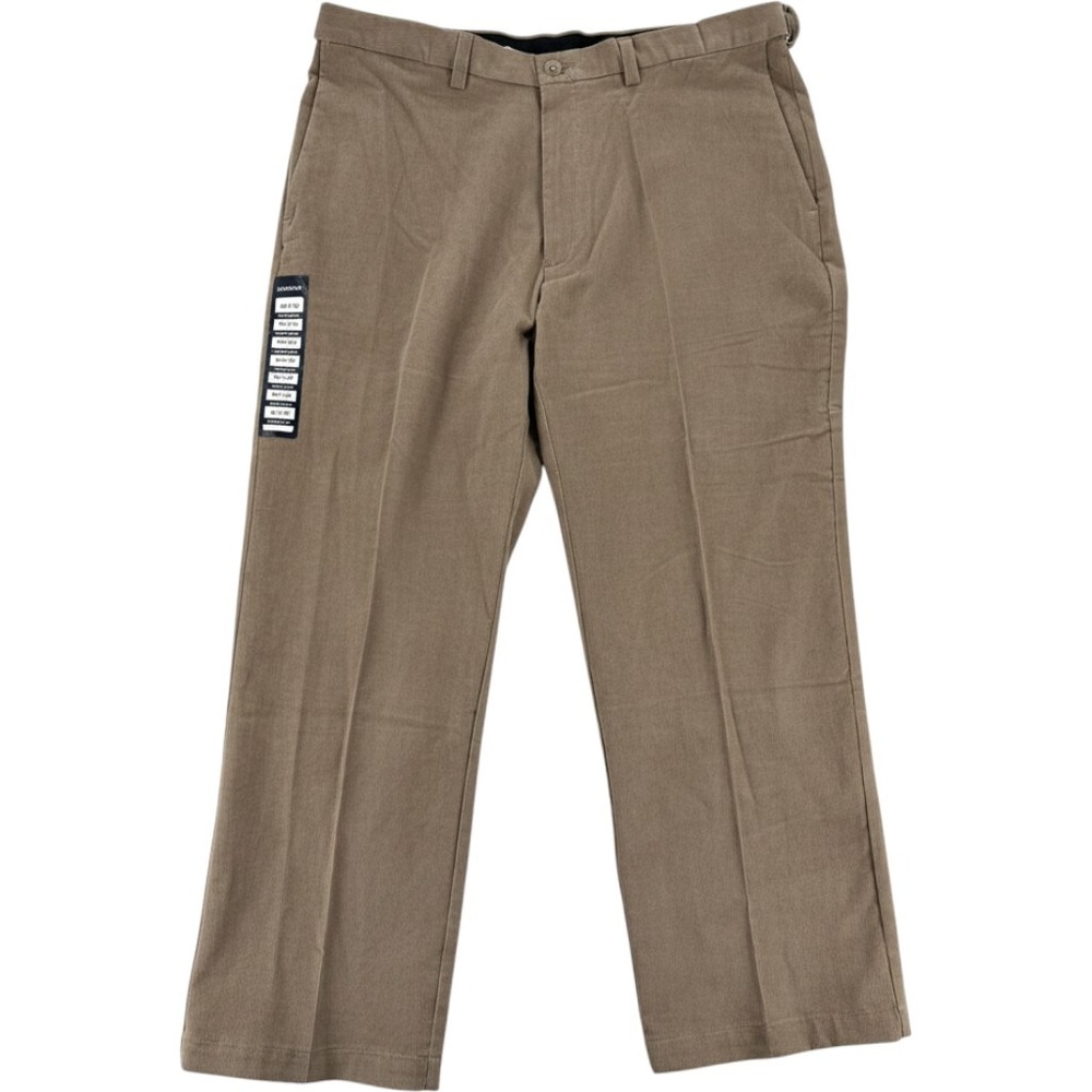 Haggar Corduroy Pants 40x29 Classic Fit Premium Stretch Hidden Comfort Waist